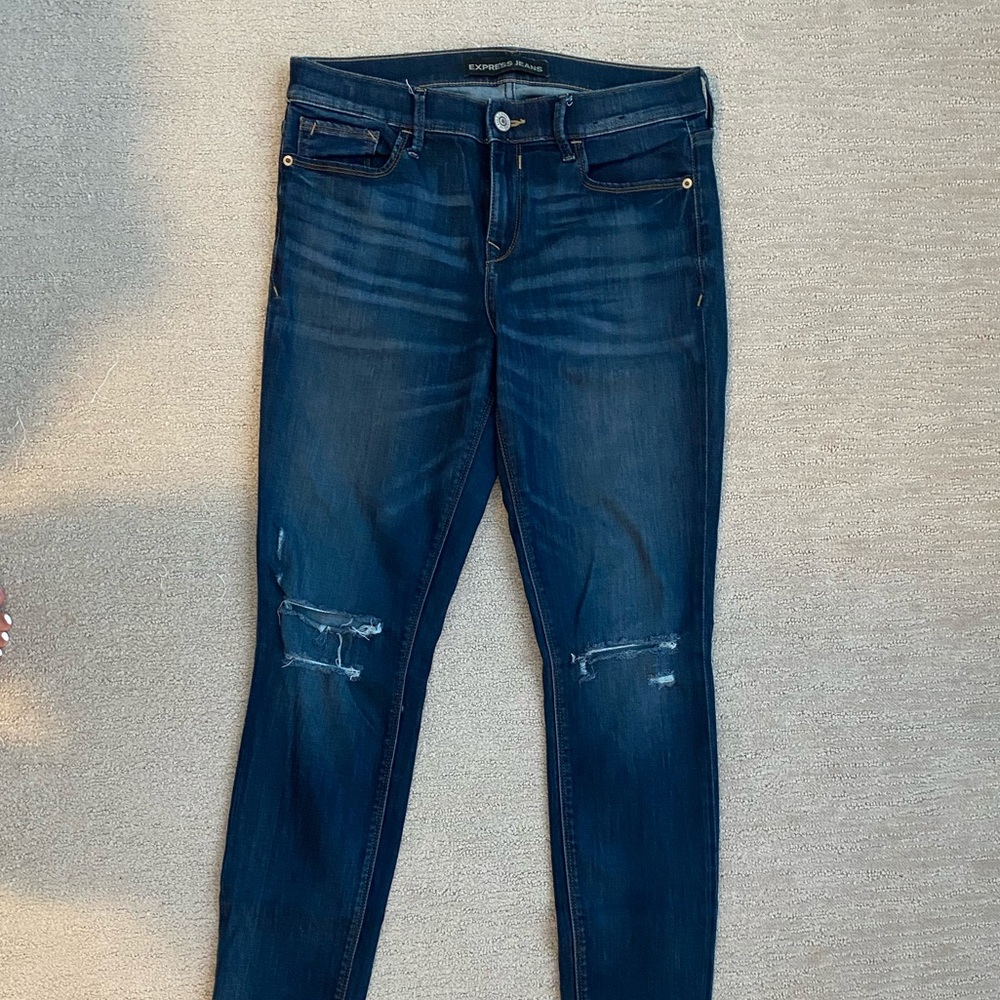 Express Mid Rise Legging Jean